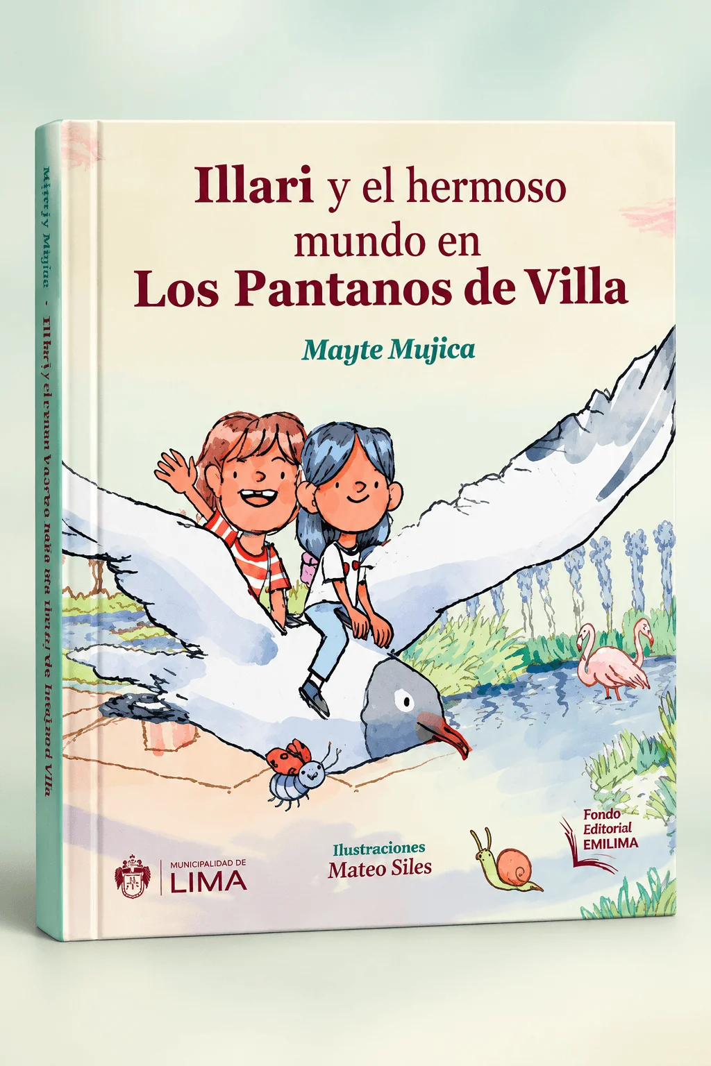 Portada de Illari y el hermoso mundo de los Pantanos de Villa